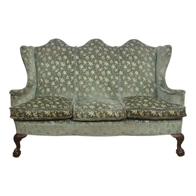 Queen Anne 3-Seater Sofa, 1890s For Sale