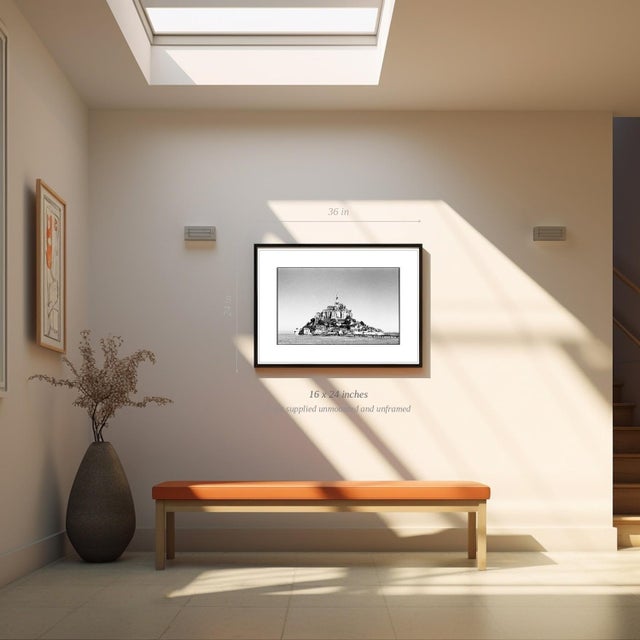 Paul Cooklin, Cloud, Mont Saint Michel, Edition of 50 For Sale - Image 4 of 5