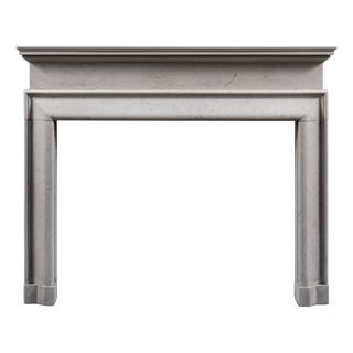 Victorian Portland Stone Bolection Fireplace Surround For Sale