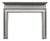 Victorian Portland Stone Bolection Fireplace Surround For Sale