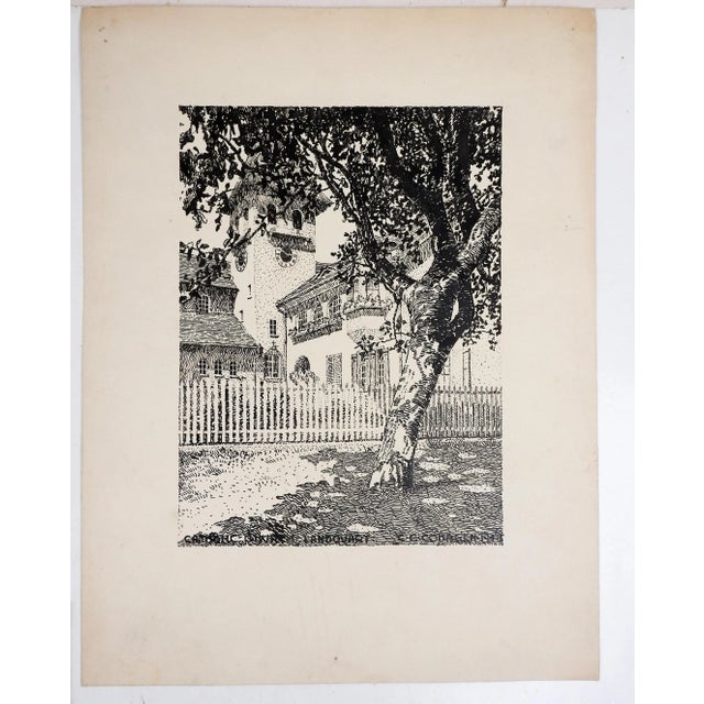 Late 19th Century Collection of Late 19th Century Architectural Drawing - Set of 5 For Sale - Image 5 of 9