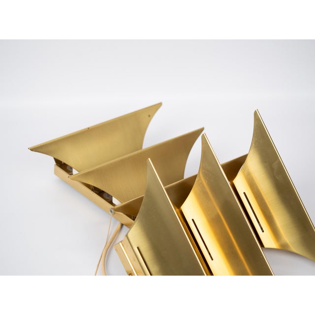 Danish Gothic Sconces by Bent Karlby for Lyfa, 1960s, Set of 2 For Sale - Image 9 of 18