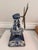 Blue Vintage Delft Blue Dutch Windmill Working Music Box | Hand-Painted Ceramic | Made in Holland | Pewter Sails For Sale - Image 8 of 9