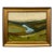 20th Century Oil Painting Pastoral Scene For Sale