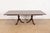Baker Furniture Style Georgian Mahogany Double Pedestal Extension Dining Table, Newly Refinished For Sale - Image 12 of 12