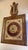 Aged 19th century ornately carved gilt wood mercury barometer. The barometer incorporates a non-operational display for...