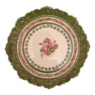1930s Austrian Porcelain Serving Plate For Sale