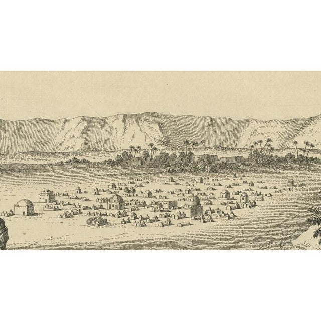 Norden, Tombs Near Esna, 1755, Copper Engraving, Paper For Sale - Image 4 of 11