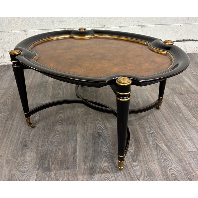 Vintage Maitland Smith Suave Collection Cocktail Coffee Table For Sale - Image 15 of 15
