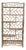 Vintage Tortoiseshell Bamboo & Rattan Chippendale Etagere Bookcase For Sale