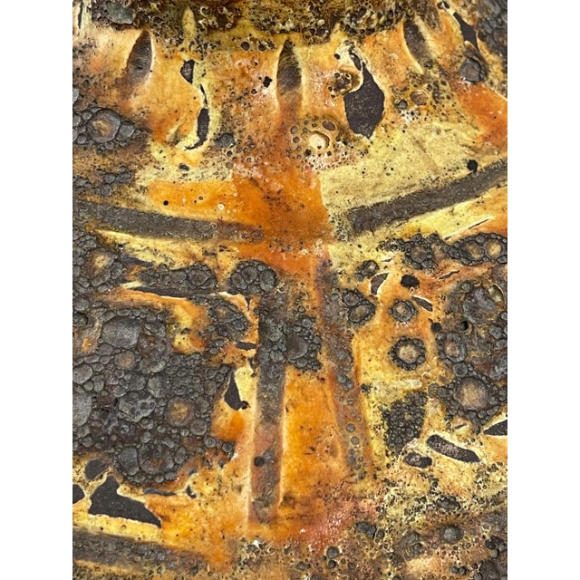 Traditional 1960s Ceramic Volcanic Lava Lamp For Sale - Image 3 of 13