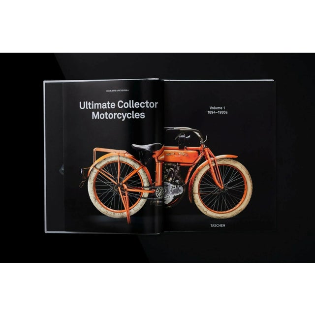 TASCHEN TASCHEN Books, "Ultimate Collector Motorcycles" Collector's Edition, limited, aluminum print cover tipped into a leatherette-bound spine For Sale - Image 4 of 7