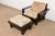 Klaus Rausch Mid-Century Brutalist Geometric Lounge Chair and Ottoman, 1960s For Sale - Image 14 of 14