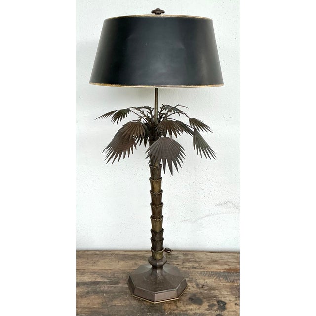 Vintage Chapman Palm Lamp For Sale - Image 12 of 12
