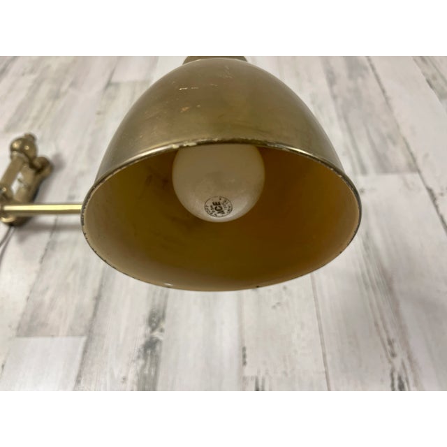 Articulated Brass Sconce For Sale - Image 11 of 12