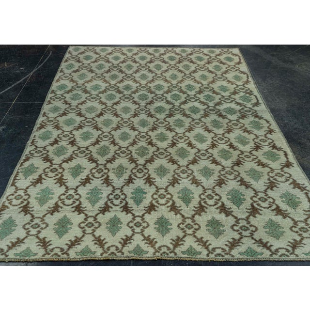 Turkish Vintage Rug 5'3" x 8'3" #20611 Explore a curated collection of hallway runners, wool rugs, and handmade...
