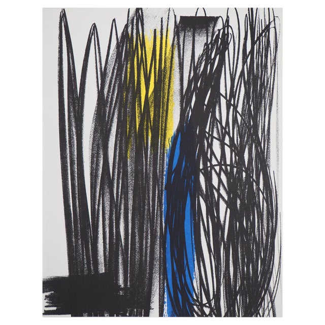 Hans Hartung, Influence, 1973, Original Lithograph For Sale