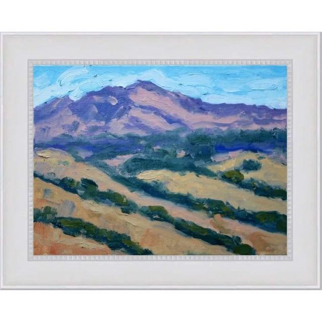 2020s Mt. Diablo Modern Art Landscape Oil Painting For Sale - Image 5 of 8