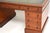 Antique Victorian Pedestal Desk in Walnut with Leather Top, 1860s For Sale - Image 9 of 12