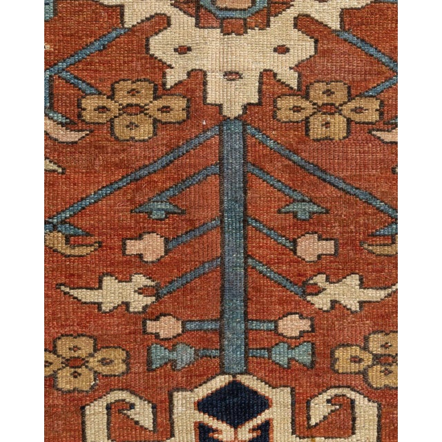 Textile Antique Bakshaish Rug 4'8 X 7'4 For Sale - Image 7 of 17