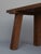 1940s Brutalist French Peg Table in Oak, 1940s For Sale - Image 5 of 17
