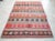 1960s Hand Woven Turkish Kilim Colorful Flat Weave Area Rug For Sale - Image 6 of 13