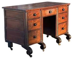 Victorian Desk in Mahogany