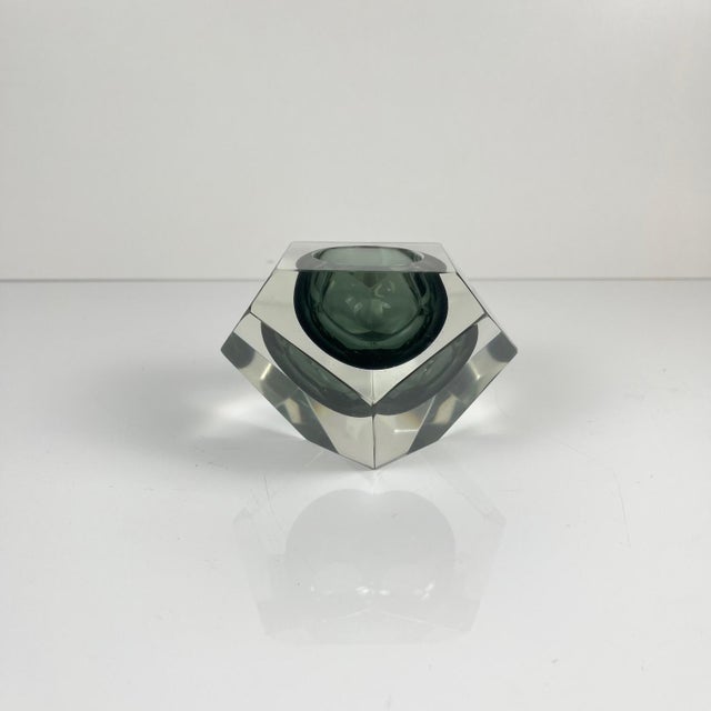 Sommerso Ashtray in Murano Glass, Italy, 1970 For Sale - Image 12 of 12