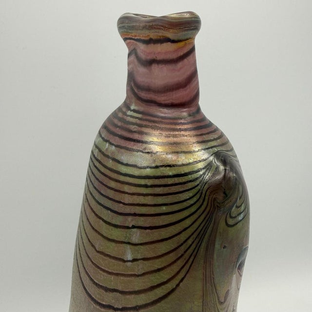 Large Glass Vase by Erwin Eisch, 1982 For Sale - Image 10 of 12