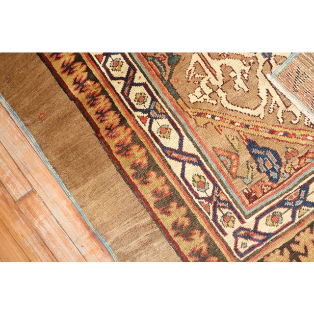 Late 19th Century Camel Hair Runner - 3'8" x 11' For Sale - Image 11 of 18