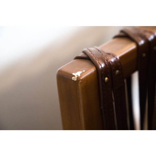 Late 20th Century Palecek Attributed Commodore Lounge Chairs (2) For Sale - Image 11 of 12