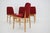 Wood Elm Dining Chairs, Czechoslovakia, 1960s, Set of 4 For Sale - Image 7 of 15
