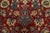 Najafabad Rug 7’8” X 10’11” Red Wool Vintage Traditional Hand-Knotted Carpet For Sale - Image 11 of 15