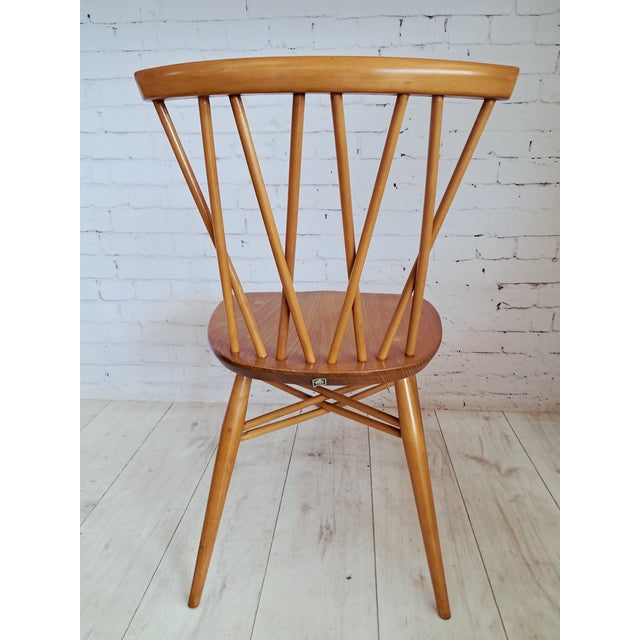 Vintage Candlestick Chairs by Lucian Ercolani for Ercol, 1960s, Set of 3 For Sale - Image 15 of 18