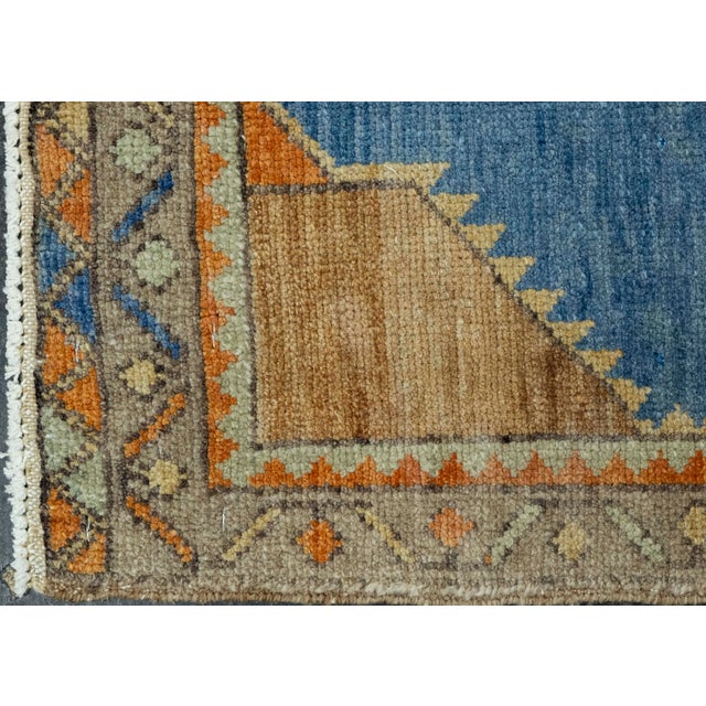 Turkish Mini Rug Oriental Hand Knotted Vintage Rug 1'6" x 3'3" #16239 Explore a curated collection of hallway runners,...