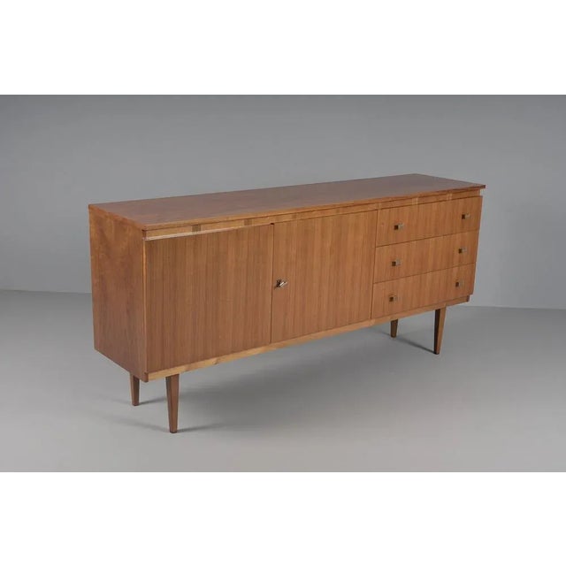Walnut Veneer Sideboard, 1970s For Sale - Image 4 of 13