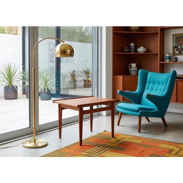 Teak Coffee or Side Table attributed to Finn Juhl for France & Daverkosen, Denmark, 1950s For Sale - Image 3 of 12