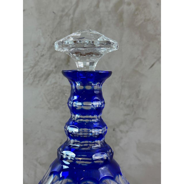 1950s Bohemian Crystal Carafe, 1950s For Sale - Image 5 of 10