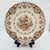 Mid 20th Century Vintage Nikko “Double Phoenix” Windsor Brown Transferware Plate For Sale - Image 5 of 5