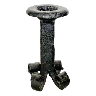 Cast Iron Tripod Candleholder, France, 1960s For Sale