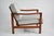 Gray Scandinavian Grey Teak Armchair, 1960s For Sale - Image 8 of 12