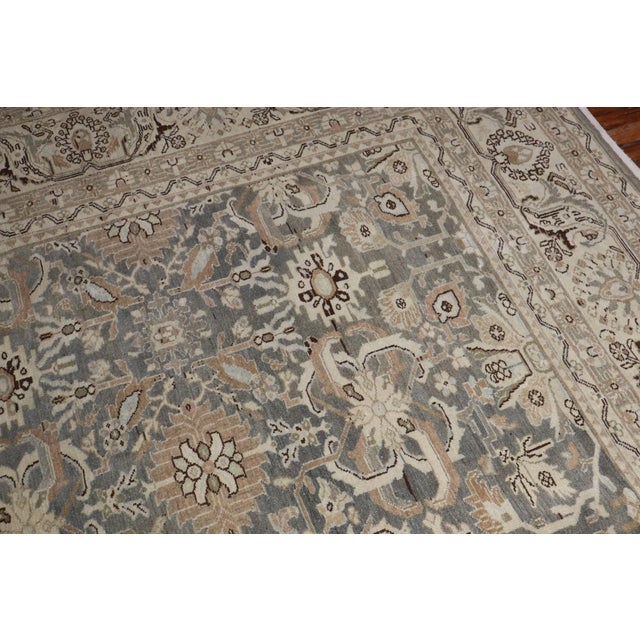 Textile Gray Persian Malayer Rug rug no.j3945 For Sale - Image 7 of 10