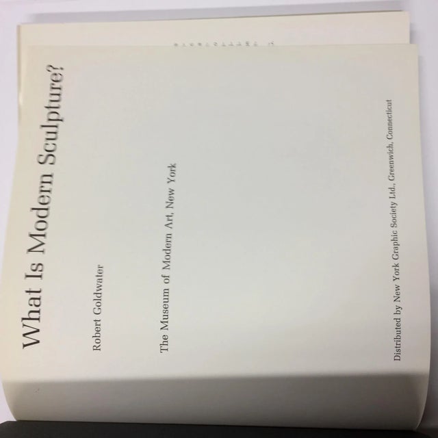 1969 "What Is Modern Sculpture?" Museum of Modern Art Book For Sale - Image 4 of 11