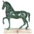 THE CAVALLO MAZZOCCHI (AFTER THE HERCULANEUM QUADRIGA HORSE) Italy, circa second half of the 19th century Verdigris...