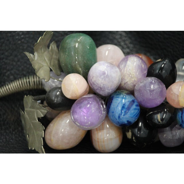 Multicolor Stone Grape Bunch, 1990s For Sale - Image 11 of 17