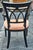 Early 21st Century Pair of J. Widdicomb Neoclassical Partial Gilt Ebonized Wood Upholstered Armchairs For Sale - Image 5 of 10