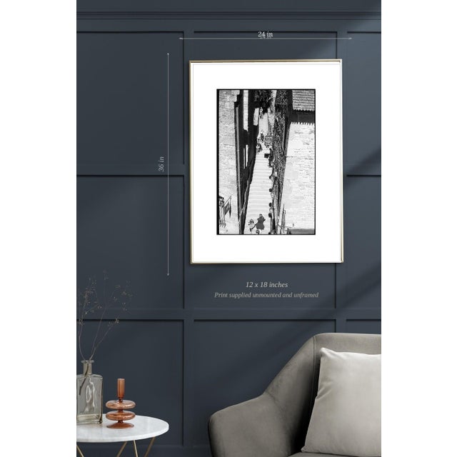 Not Yet Made - Made To Order Paul Cooklin, Stairs, Mont Saint Michel, Edition of 50 For Sale - Image 5 of 7