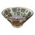 Metal Vintage Mid-Century Modern Glass Serving Bowl With Gold-Tone Metal Stand. For Sale - Image 7 of 10
