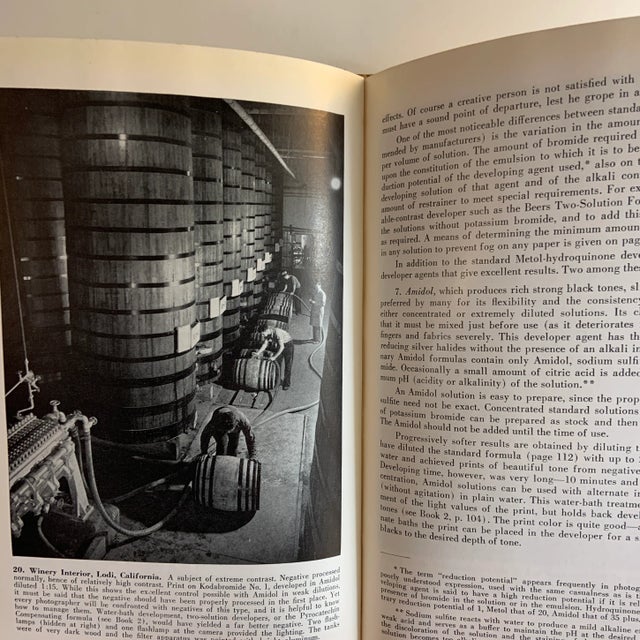 1950s The Print Basic Photo Book by Ansel Adams For Sale - Image 9 of 11