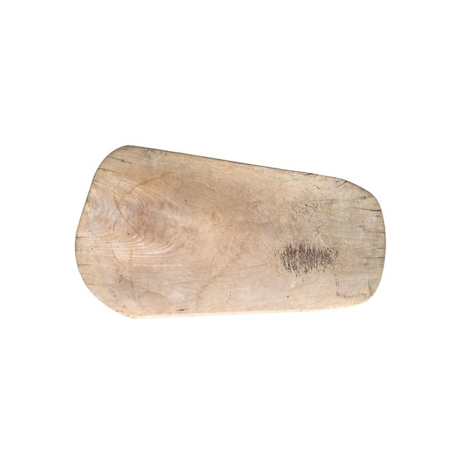 Rustic European 19th Century Provençal Footed Kneading & Cutting Board, Luberon Region For Sale - Image 3 of 3